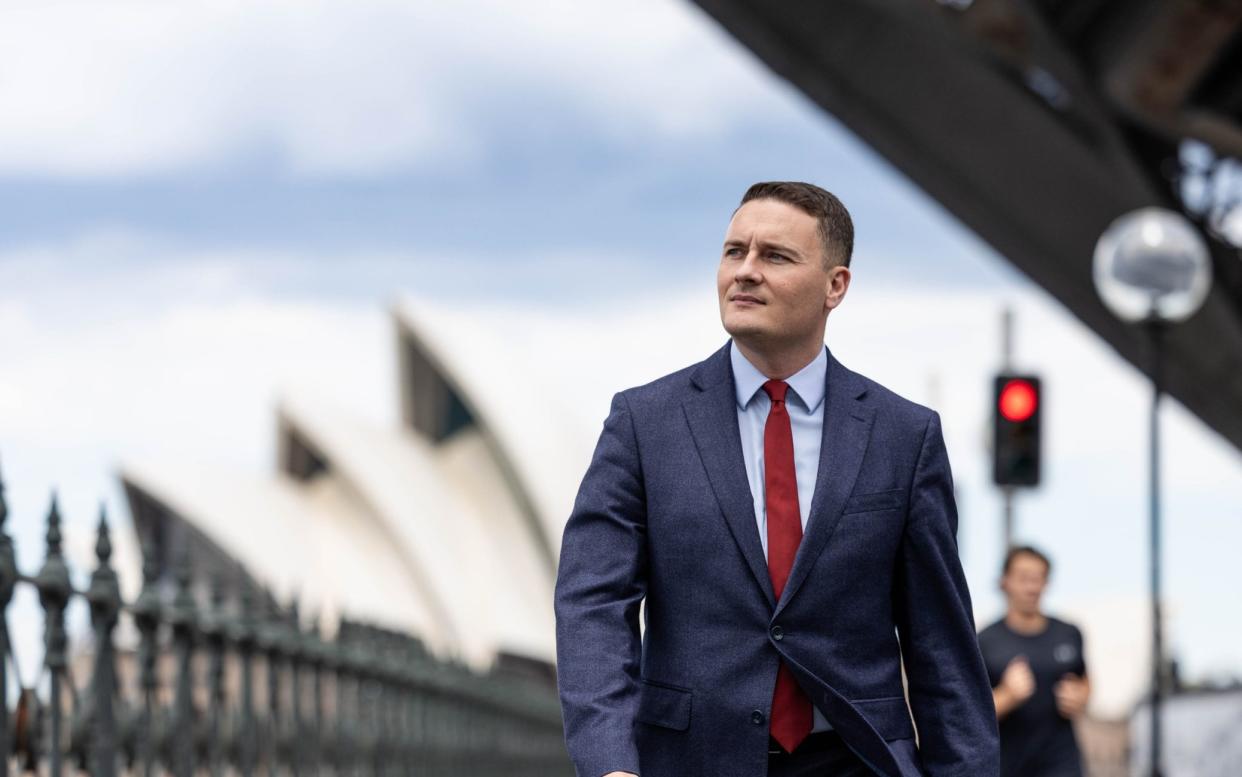 Wes Streeting in Sydney