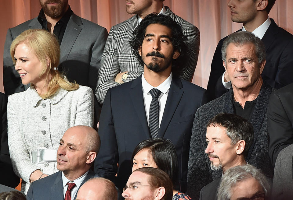 Nicole Kidman, Dev Patel, and Mel Gibson