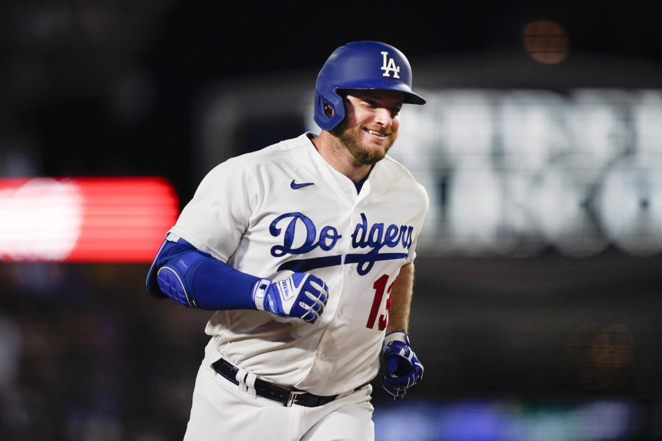 The Los Angeles Dodgers and Max Muncy have agreed on an extension. Muncy was set to play in 2024 on a club option. (AP Photo/Ryan Sun)