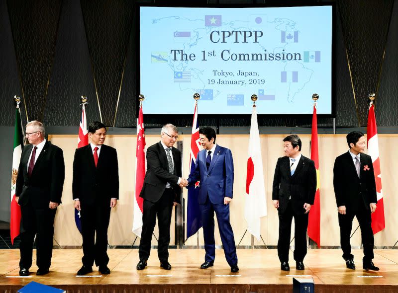 ▲跨太平洋夥伴全面進步協定（CPTPP）。資料照。（圖／美聯社／達志影像）