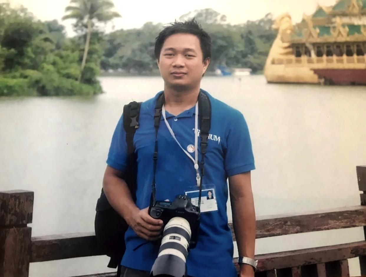 Associated Press journalist Thein Zaw is currently being detained.