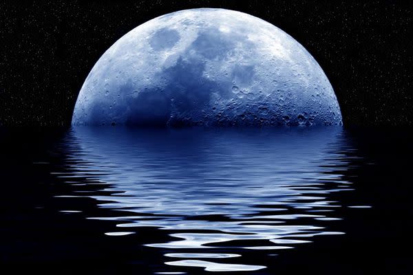 The fanciful notion of a "blue moon" has a rich history.