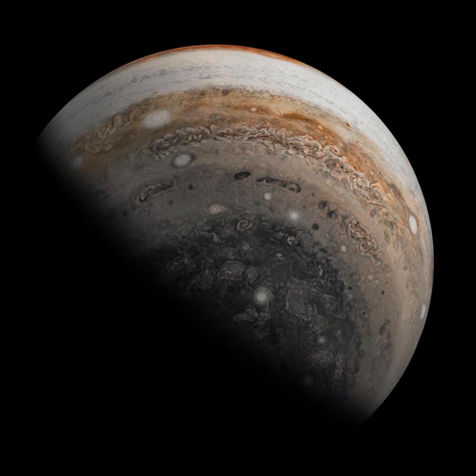 jupiter south pole