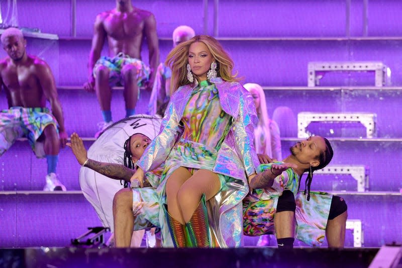 Beyoncé performs onstage during the opening night of the “RENAISSANCE WORLD TOUR” at Friends Arena on May 10, 2023 in Stockholm, Sweden.