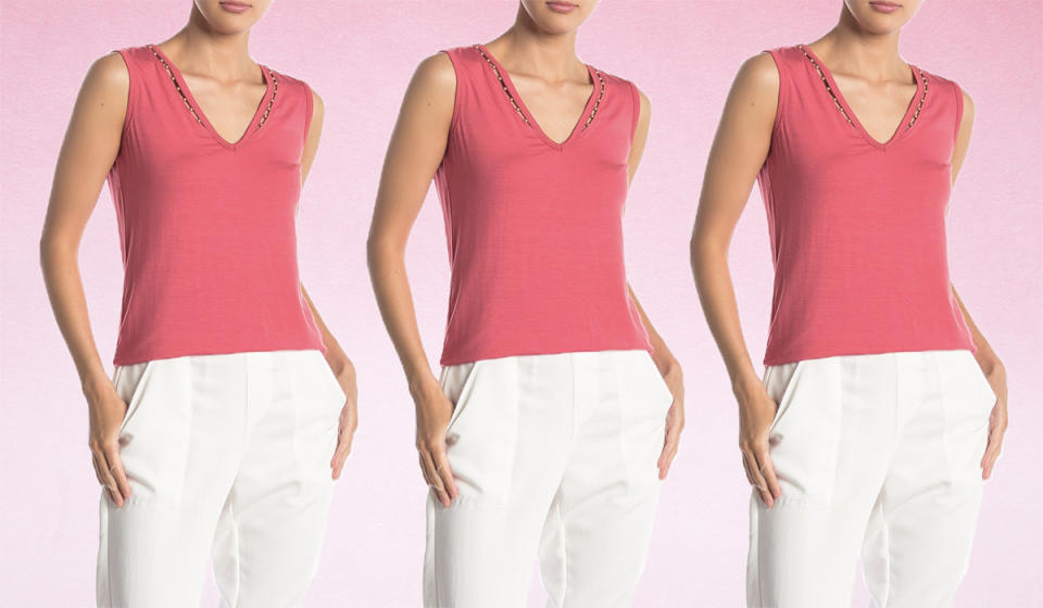 Score a ridiculous 81 percent off this sleeveless top. (Photo: Nordstrom Rack)