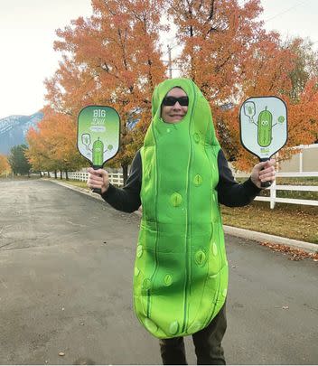 Pickle-Themed Pickleball Equipment