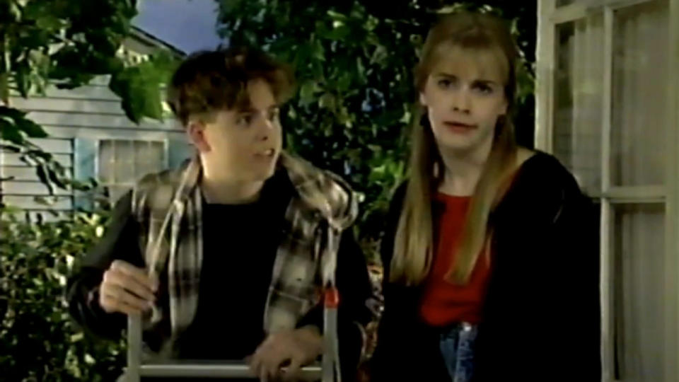 Melissa Joan Hart and Sean O'Neal on Clarissa Explains It All