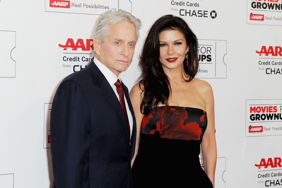 Michael Douglas y Catherine Zeta-Jones