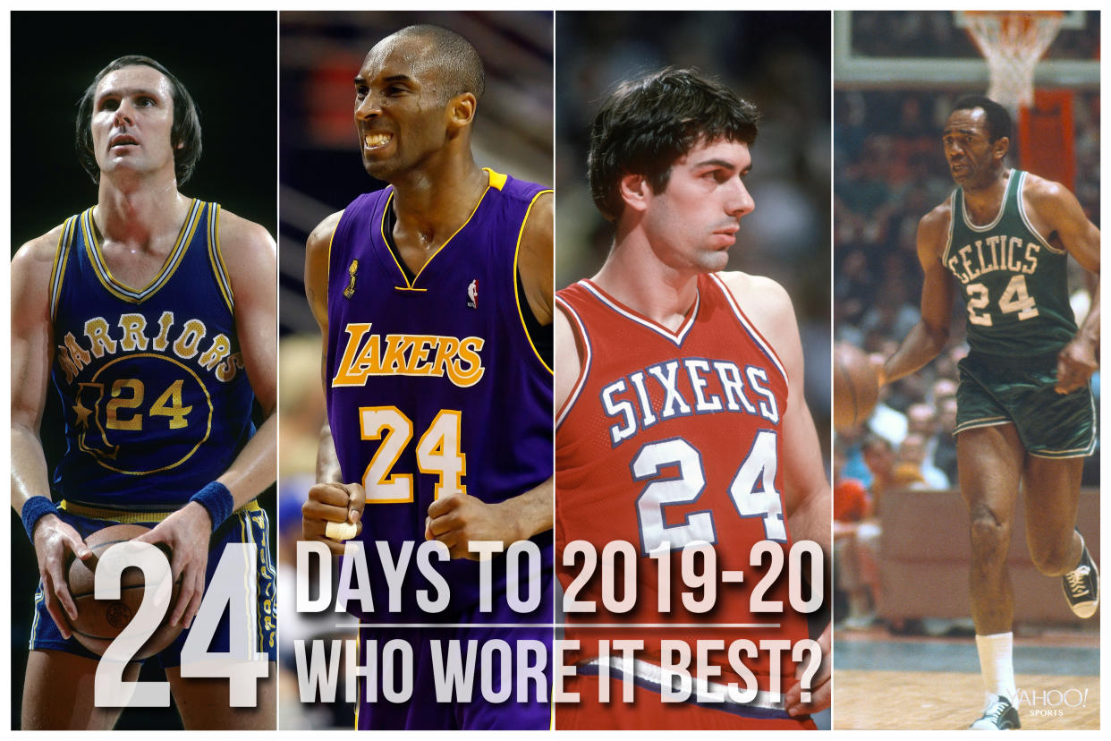 Which NBA player wore No. 24 best?