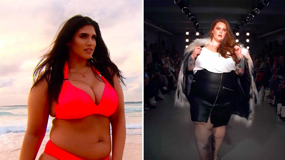 978px x 549px - As bad as smoking': Plus-size models shrug off critics to embrace catwalk