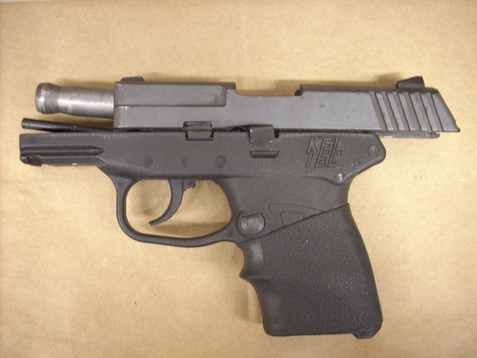 <strong>Feb. 26, 2012</strong> -- Questioned by police, Zimmerman informs them that Martin attacked him and he fired his gun in self-defense.      Authorities confiscate Zimmerman's 9 mm semi-automatic pistol and take him to the Sanford Police Department for further questioning.