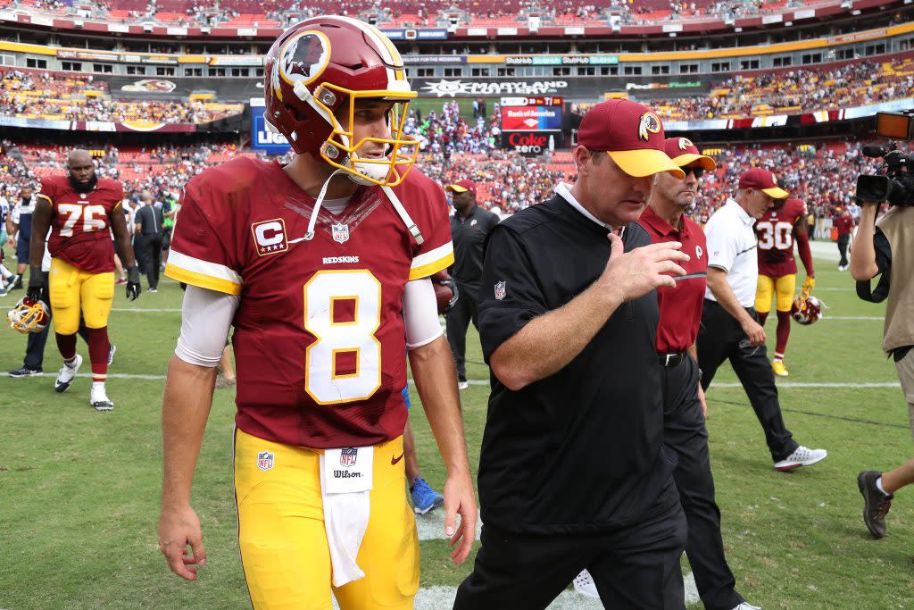 Kirk Cousins May Take a Back Seat Against the Redskins - The New York Times