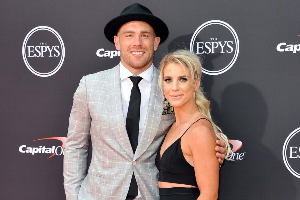 Zach Ertz and Julie Ertz