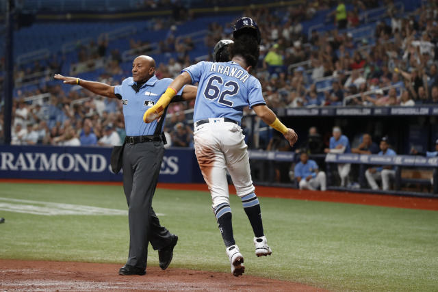 Rays beat Rangers 5-1, keep pace in AL wild-card race