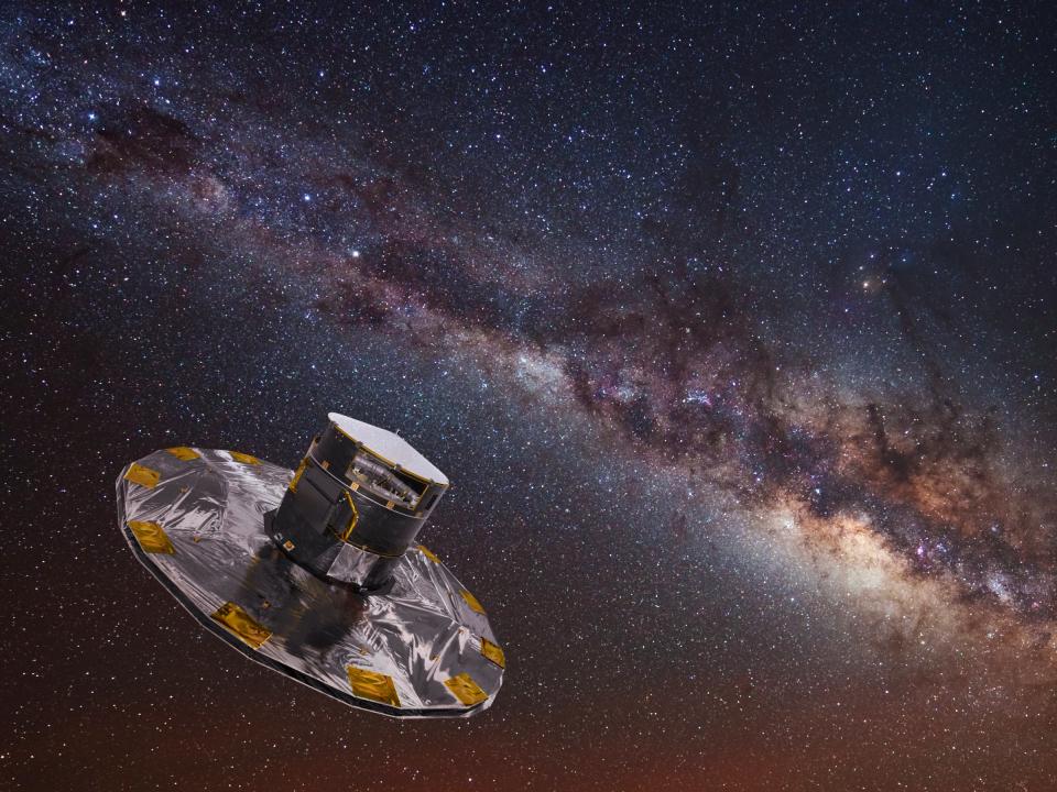 Gaia mapping the stars of the Milky Way