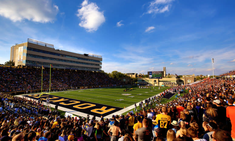 General view of the Toledo football stadium.