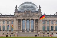 Members of Germany's SPD, The Greens and FDP parties sign a coalition agreement, in Berlin