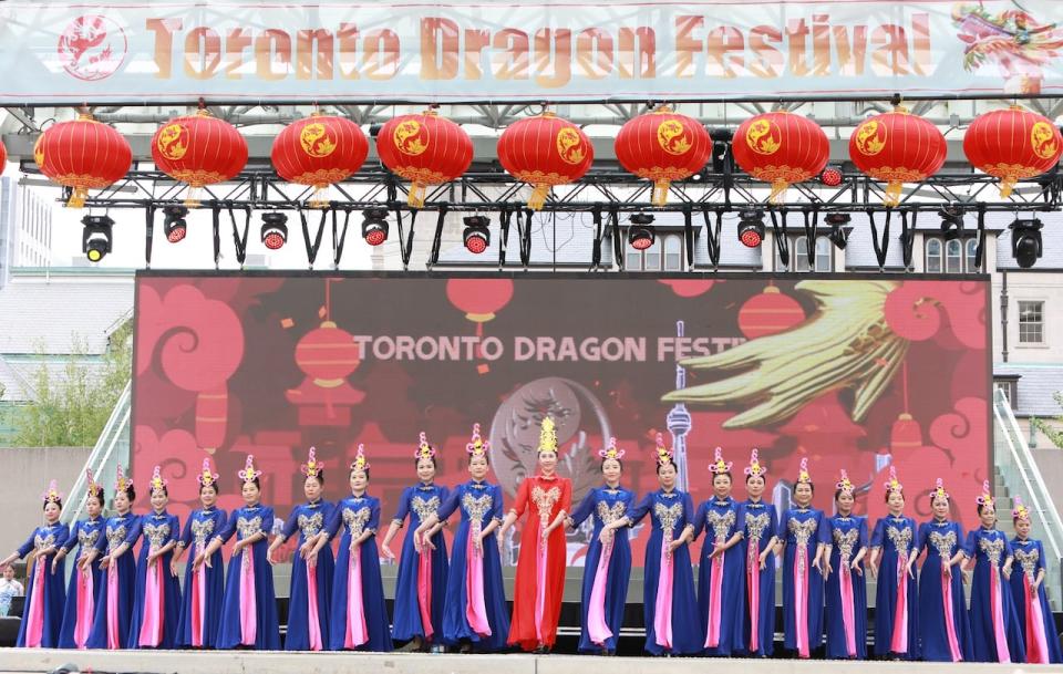 Dancers perform at Dragon Festival 2022. Organizer Shan Attaoui says this year will be "bigger and more delicious" than before.