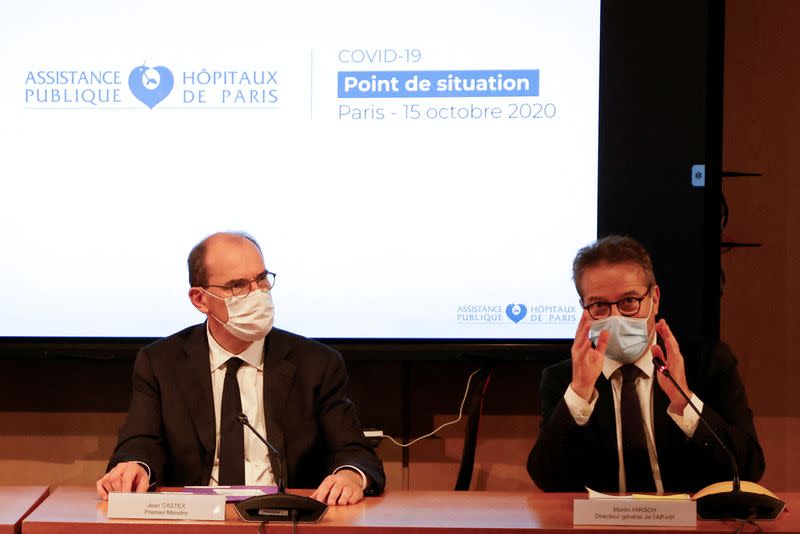 FILE PHOTO: The outbreak of the coronavirus disease (COVID-19) in France