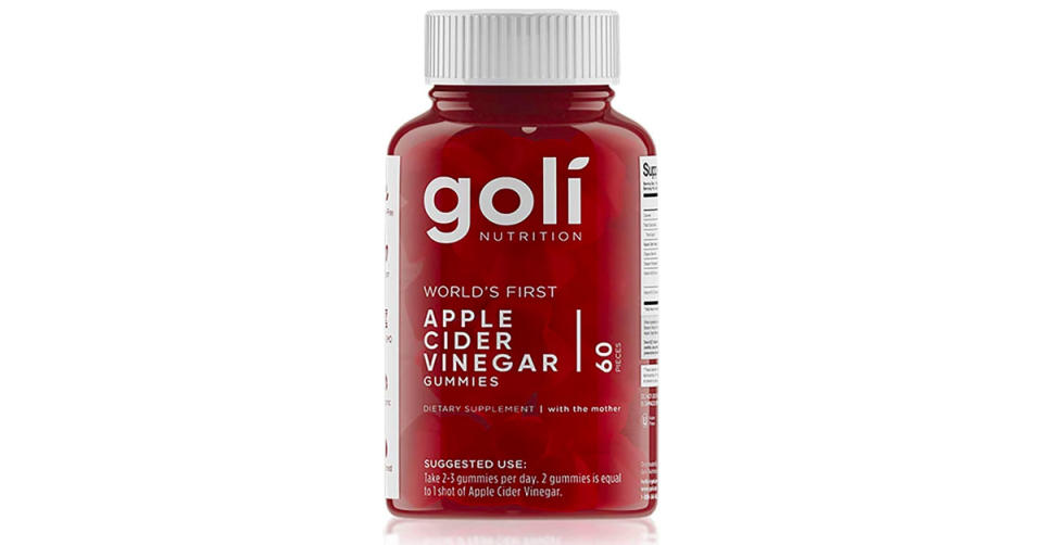 Apple Cider Vinegar Gummy Vitamins by Goli Nutrition contain the Mother. (Photo: Amazon)