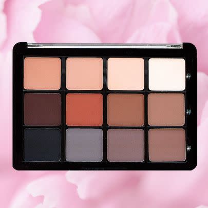 A neutral matte eyeshadow palette