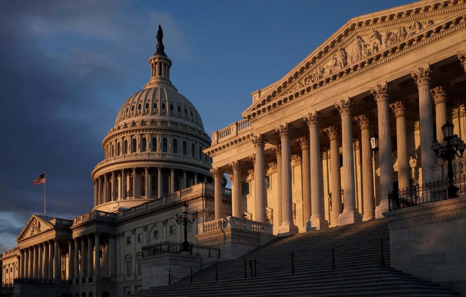 The Capitol building in Washington, home of the US Congress (AP)