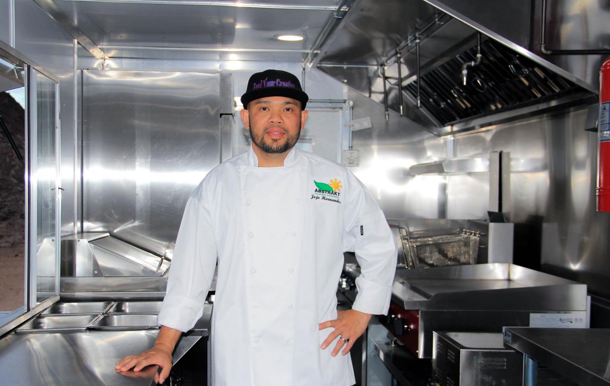 Chef Jojo Hernandez and his wife, Desiree, plan to open Abstrakt Filipino Essence this summer.