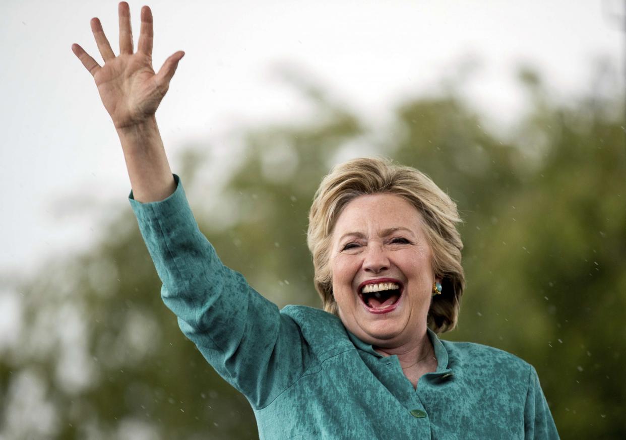 Hillary Clinton will die Werte aus ihrem Wahlkampf in die Zukunft bringen. (Bild: AP Photo)