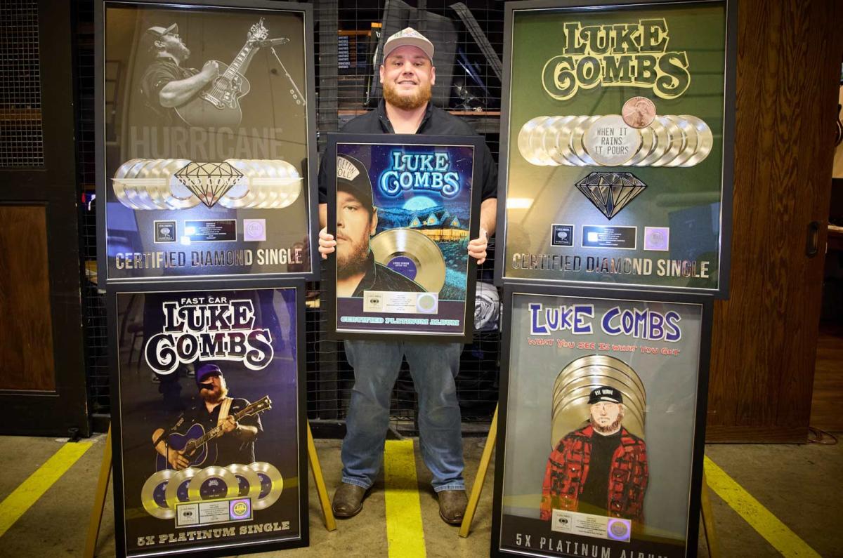 Luke Combs Achieves Historic Diamond Certifications