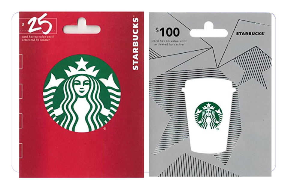 As American as apple pie—nobody doesn't like a Starbucks card. (Photo: Amazon)