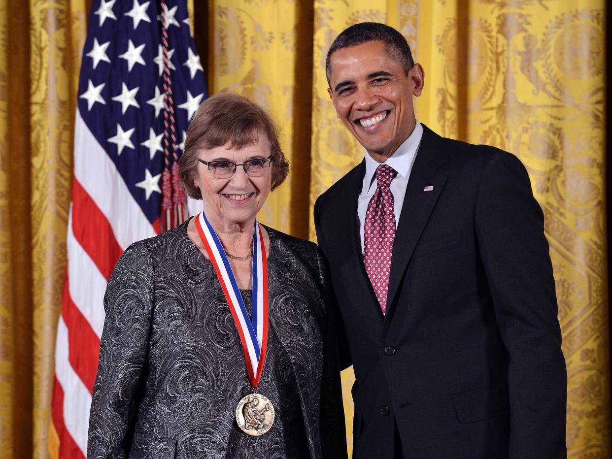 Dr Treisman was awarded the US National Medal of Science by President Obama in 2013: Getty