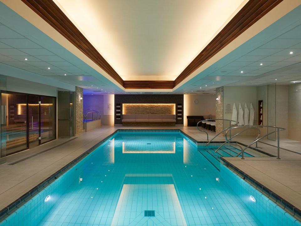 The chlorine-free, 15m pool at the Landmark Hotel in London