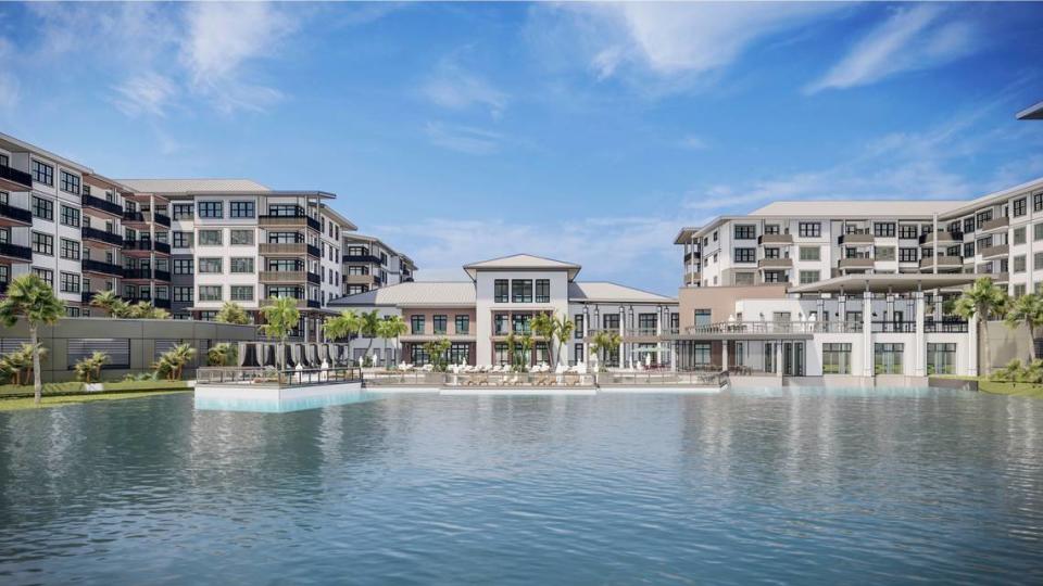 Erickson Senior Living Lakewood Ranch is planning more than 1,000 senior living apartments at 122nd Circle East, Lakewood Ranch. Provided by Erickson Senior Living