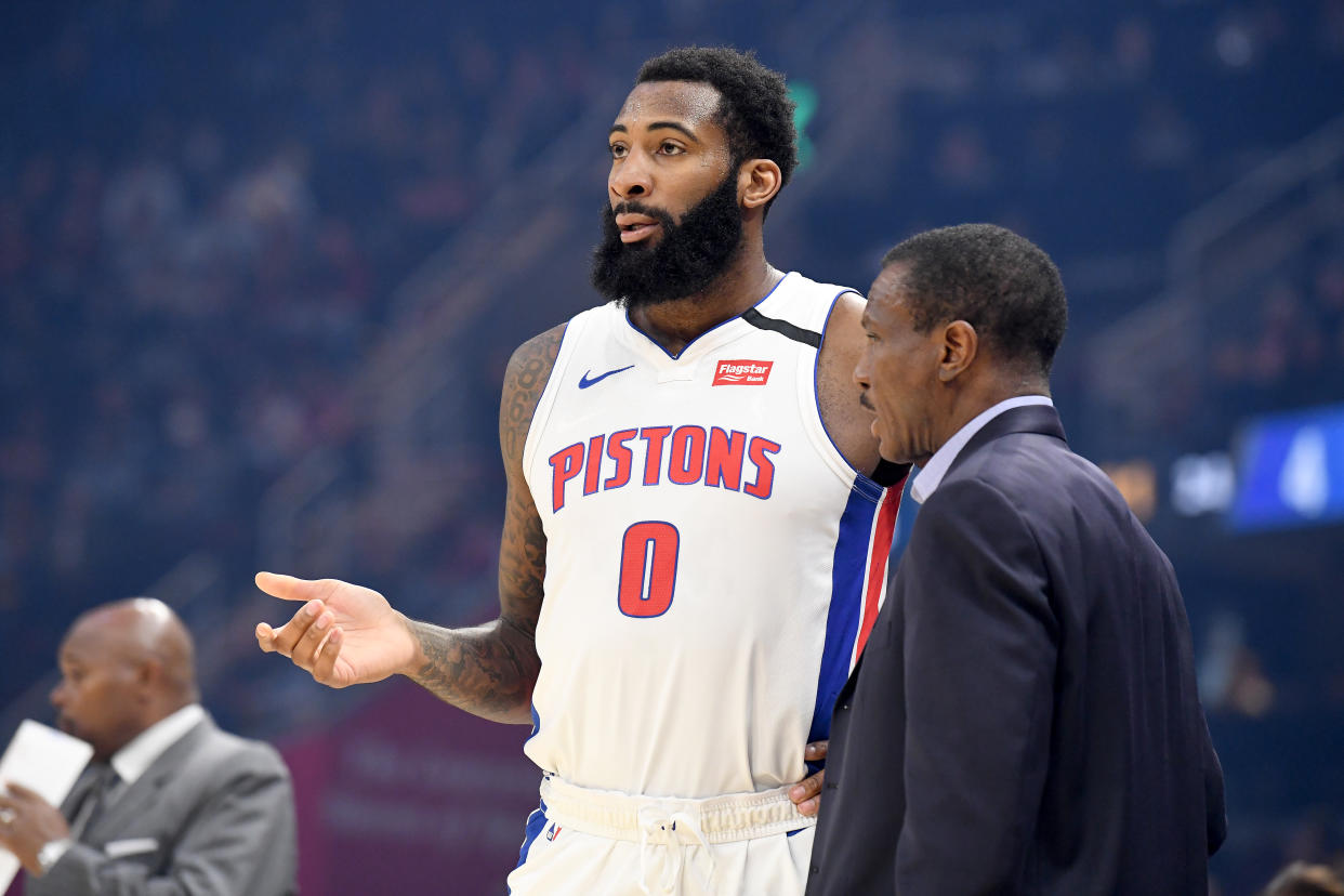 Andre Drummond is gone, and now Dwane Casey is coaching an starless roster. (Jason Miller/Getty Images)