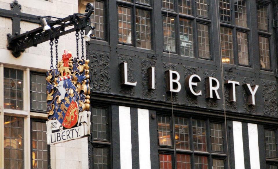 The Liberty store on London’s Regent Street is closed on Friday (PA) (PA Archive)