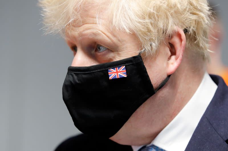 FILE PHOTO: Britain's PM Johnson visits Severn Trent Academy in Coventry