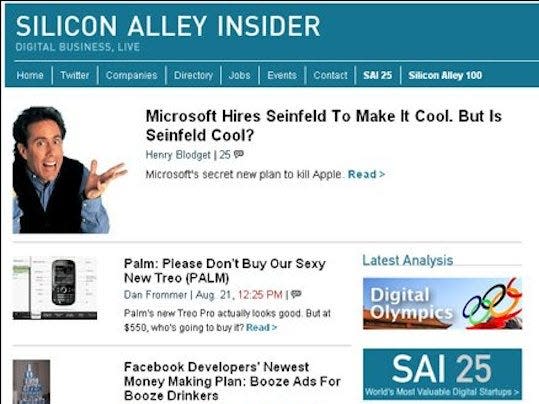 silicon alley insider pre business insider then