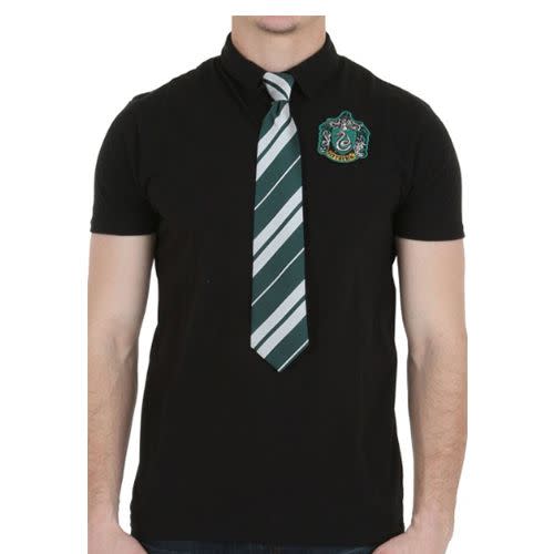 Harry Potter Slytherin Polo with Tie