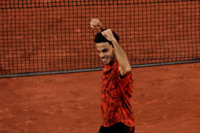 Francisco Cerúndolo logró otra victoria de las grandes ante uno de los mejores del mundo, Taylor Fritz, y avanza en Roland Garros