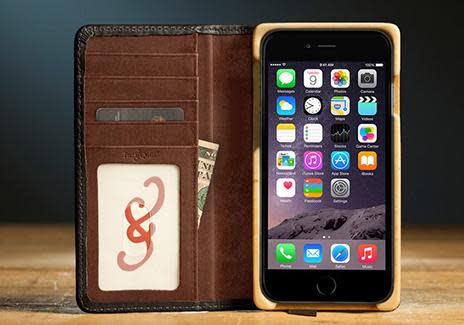 Pad & Quill luxury book cases for iPhone 6 and 6 Plus