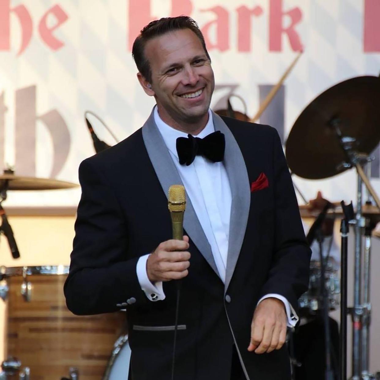 Jeff Grainger travels the country performing his Frank Sinatra tribute show. Grainger and his trio will perform Monday night at the Monroe County Fair.