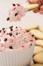 <p>You'll never look at <a href="https://www.delish.com/holiday-recipes/christmas/a24882732/homemade-peppermint-bark-recipe/" rel="nofollow noopener" target="_blank" data-ylk="slk:peppermint bark;elm:context_link;itc:0;sec:content-canvas" class="link ">peppermint bark</a> the same way again. You could use graham crackers, vanilla wafers, or <a href="https://www.delish.com/cooking/recipe-ideas/g2740/ways-to-use-oreos-recipes/" rel="nofollow noopener" target="_blank" data-ylk="slk:Oreos;elm:context_link;itc:0;sec:content-canvas" class="link ">Oreos</a> with this dip, but we really love it with <a href="https://www.delish.com/cooking/recipe-ideas/a38314751/milano-cookies-copycat-recipe/" rel="nofollow noopener" target="_blank" data-ylk="slk:Milano cookies;elm:context_link;itc:0;sec:content-canvas" class="link ">Milano cookies</a>.</p><p>Get the <strong><a href="https://www.delish.com/cooking/recipe-ideas/recipes/a44925/peppermint-bark-dip/" rel="nofollow noopener" target="_blank" data-ylk="slk:Peppermint Bark Dip recipe;elm:context_link;itc:0;sec:content-canvas" class="link ">Peppermint Bark Dip recipe</a>.</strong><br></p>