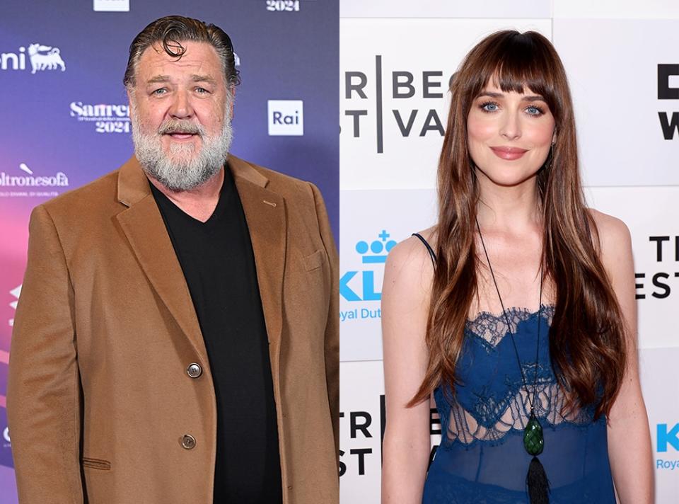 Russell Crowe, Dakota Johnson