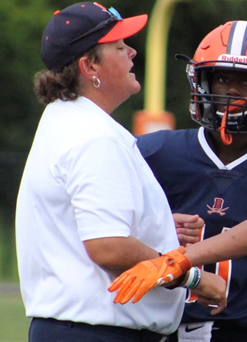 Constance Luttrell was named coach of the Tennessee Trojans women's semipro football team which will begin playing in spring 2023.