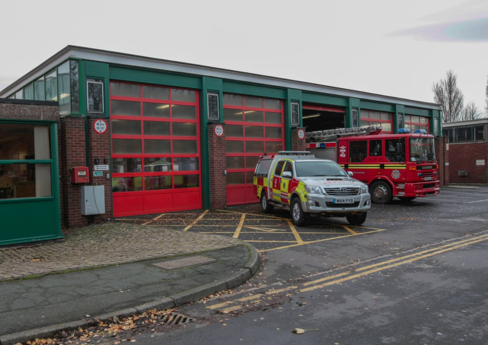 A firefighter has  killed himself at Wolverhampton Fire Station