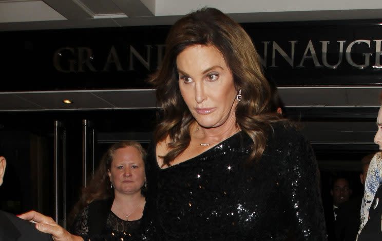 Caitlyn was verbally abused as she left the LGBT Awards.