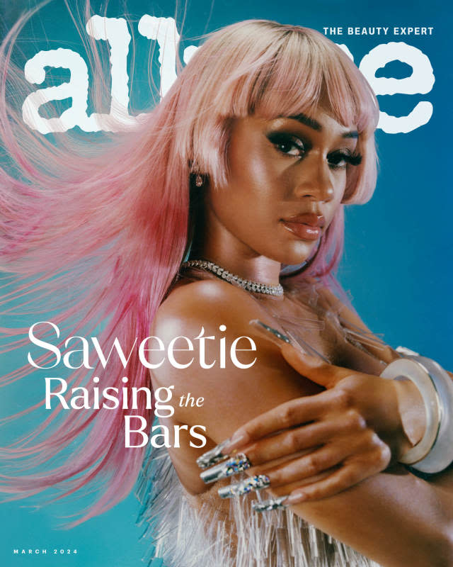 <a href="https://www.allure.com/story/saweetie-cover-interview" rel="nofollow noopener" target="_blank" data-ylk="slk:Saweetie for Allure March 2024;elm:context_link;itc:0;sec:content-canvas" class="link ">Saweetie for Allure March 2024</a><p>Photo: Dan Beleiu/Allure</p>