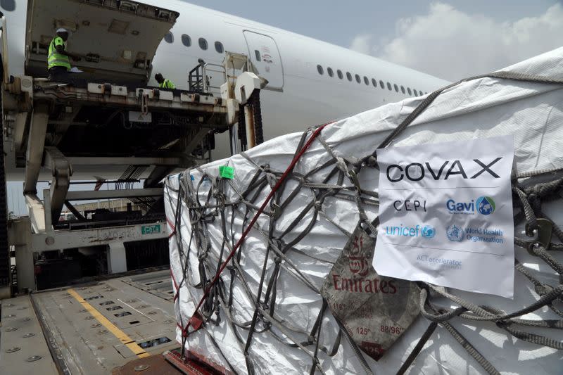 Ivory Coast receives second batch of COVID-19 vaccines from COVAX scheme