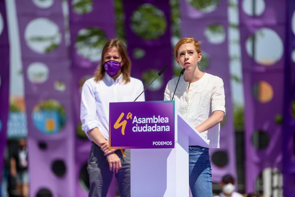 Lilith Verstrynge ha sido elegida como secretaria de Organización de Unidas Podemos. (Foto: Ricardo Rubio/Europa Press via Getty Images)