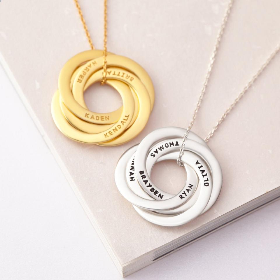 Personalized Family Name Necklace